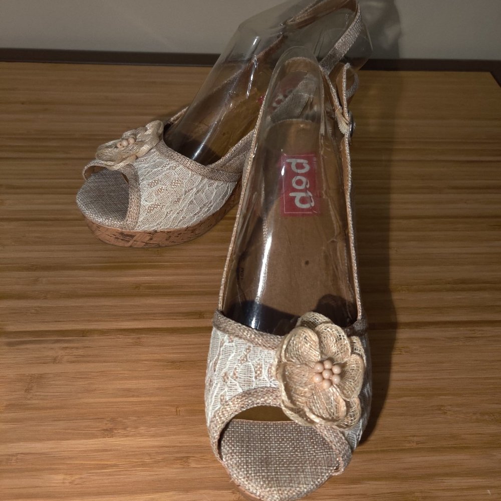 POP KALIE WEDGE SHOES